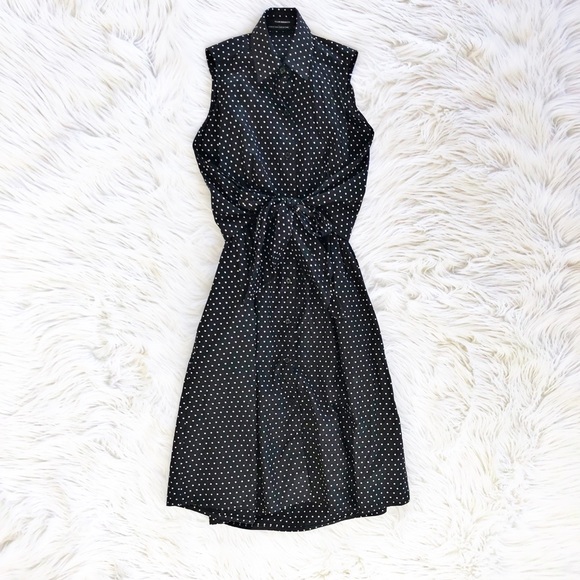 club monaco polka dot dress